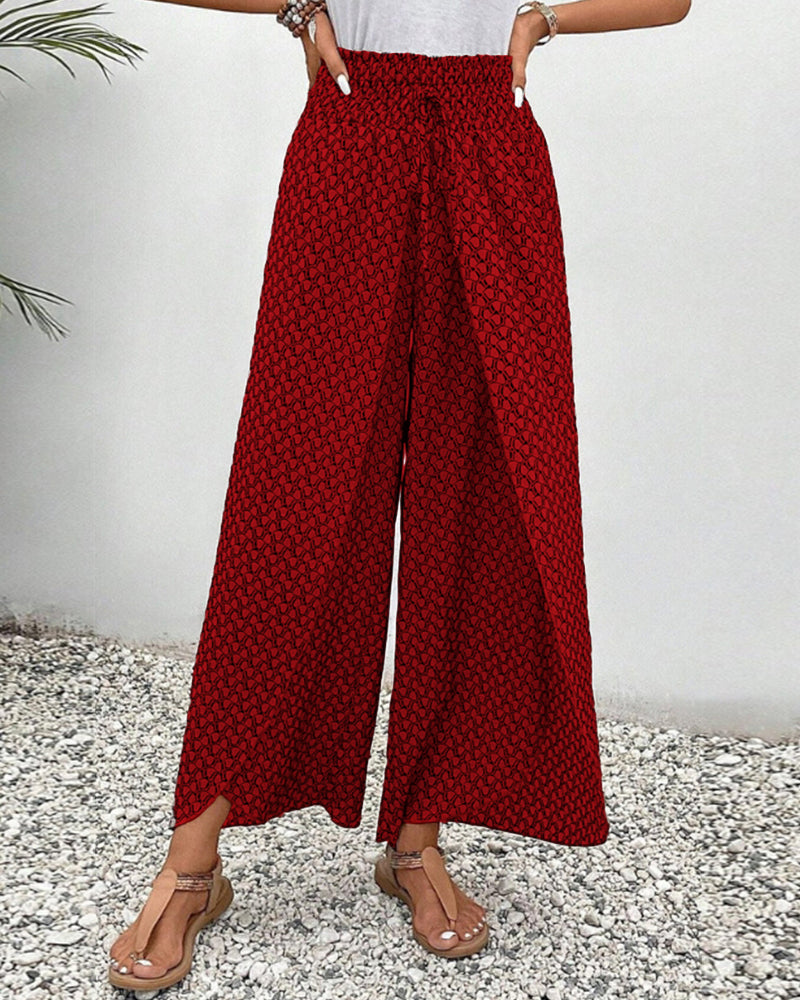 CD | Pantaloni cu model geometric