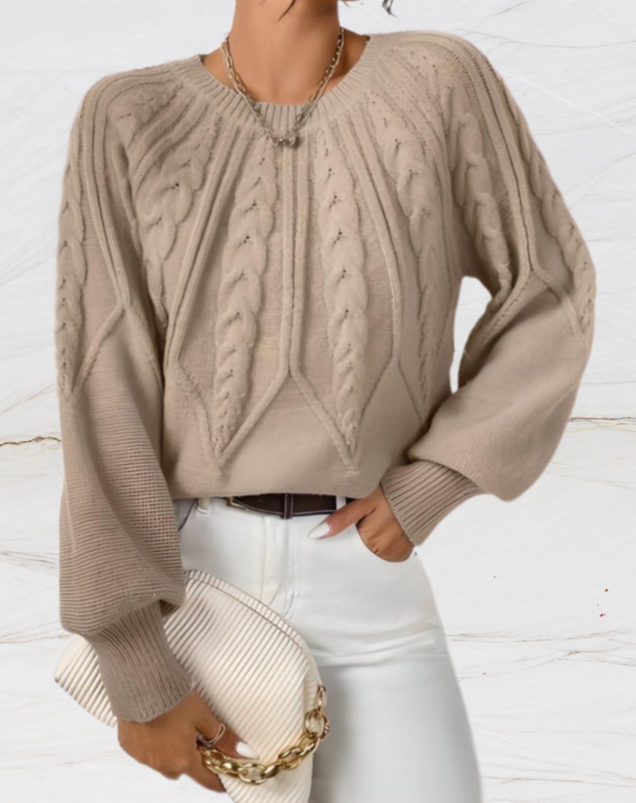CD | Pulover de iarnă casual și elegant