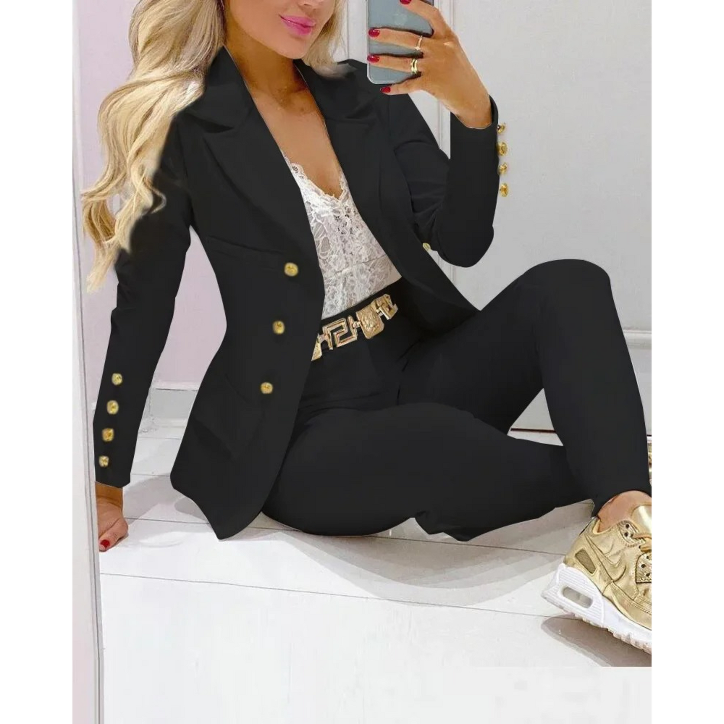 CD | Pantaloni de iarnă relaxați și atemporali