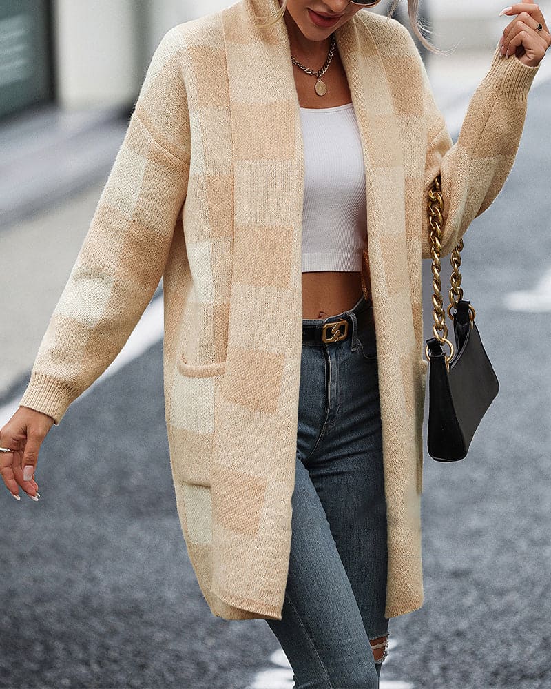 CD | Cardigan de iarnă casual și confortabil