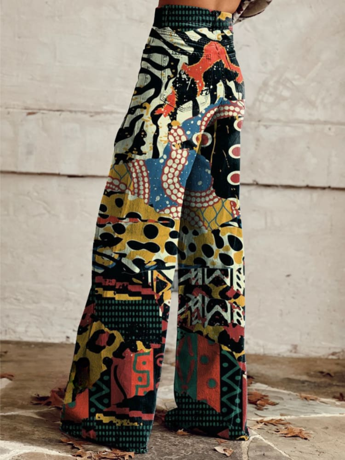 CD | JetStyle™ Pantaloni la modă, abstracți, pentru un look unic!