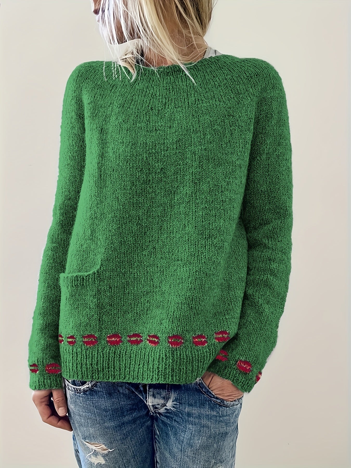 CD | Pulover de iarnă la modă și minimalist