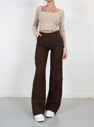 CD | Pantaloni plisați casual pentru femei