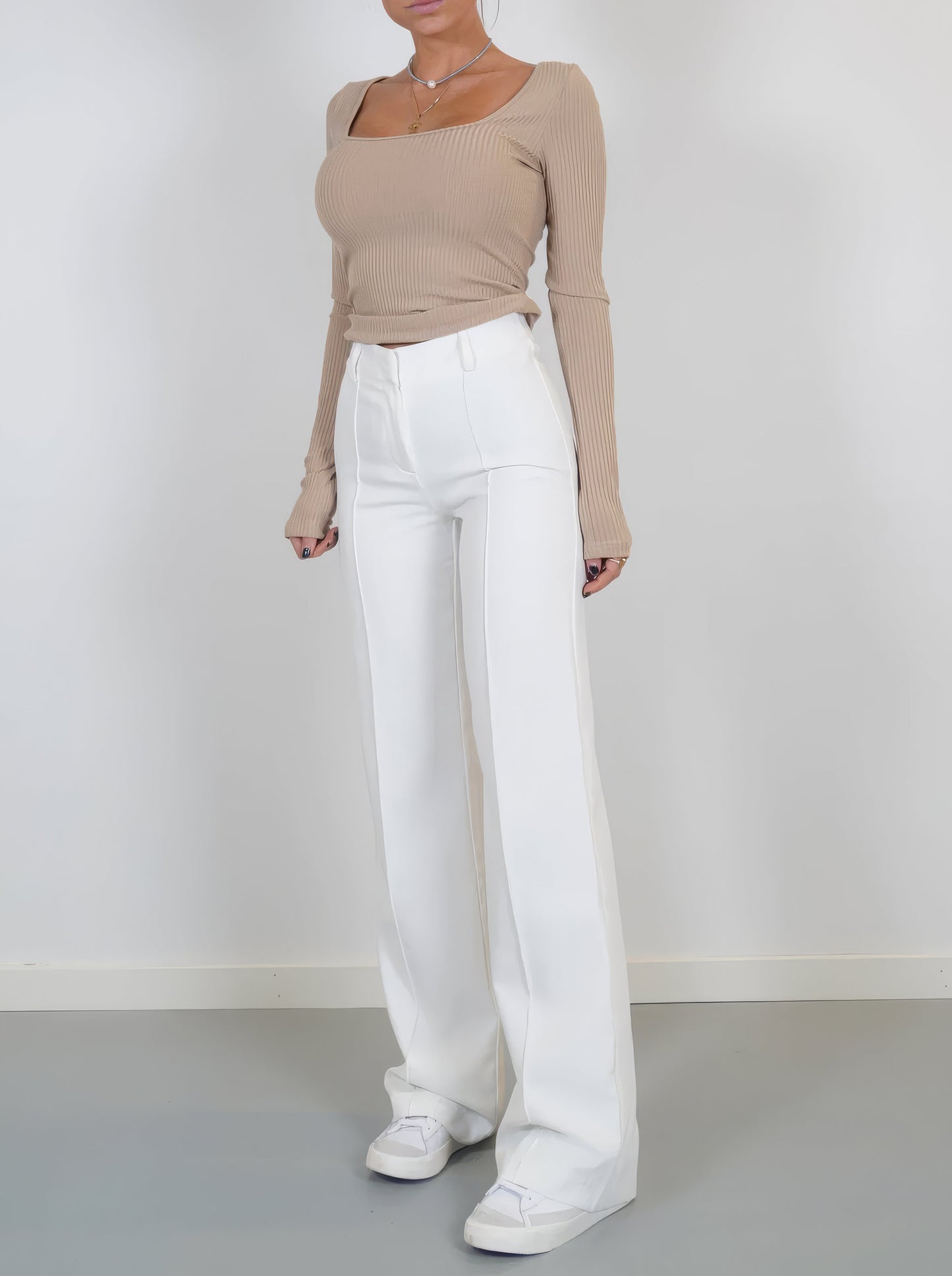 CD | Pantaloni plisați casual pentru femei