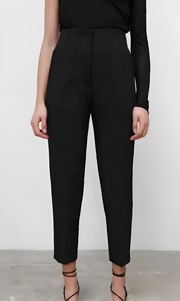 CD | Pantaloni eleganți cu talie înaltă pentru femei