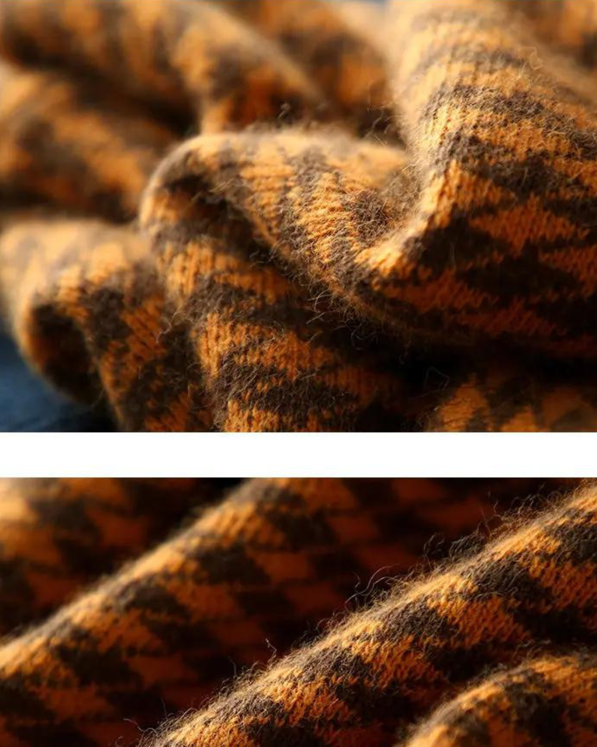 CD | Pulover elegant, lejer, cu model în carouri