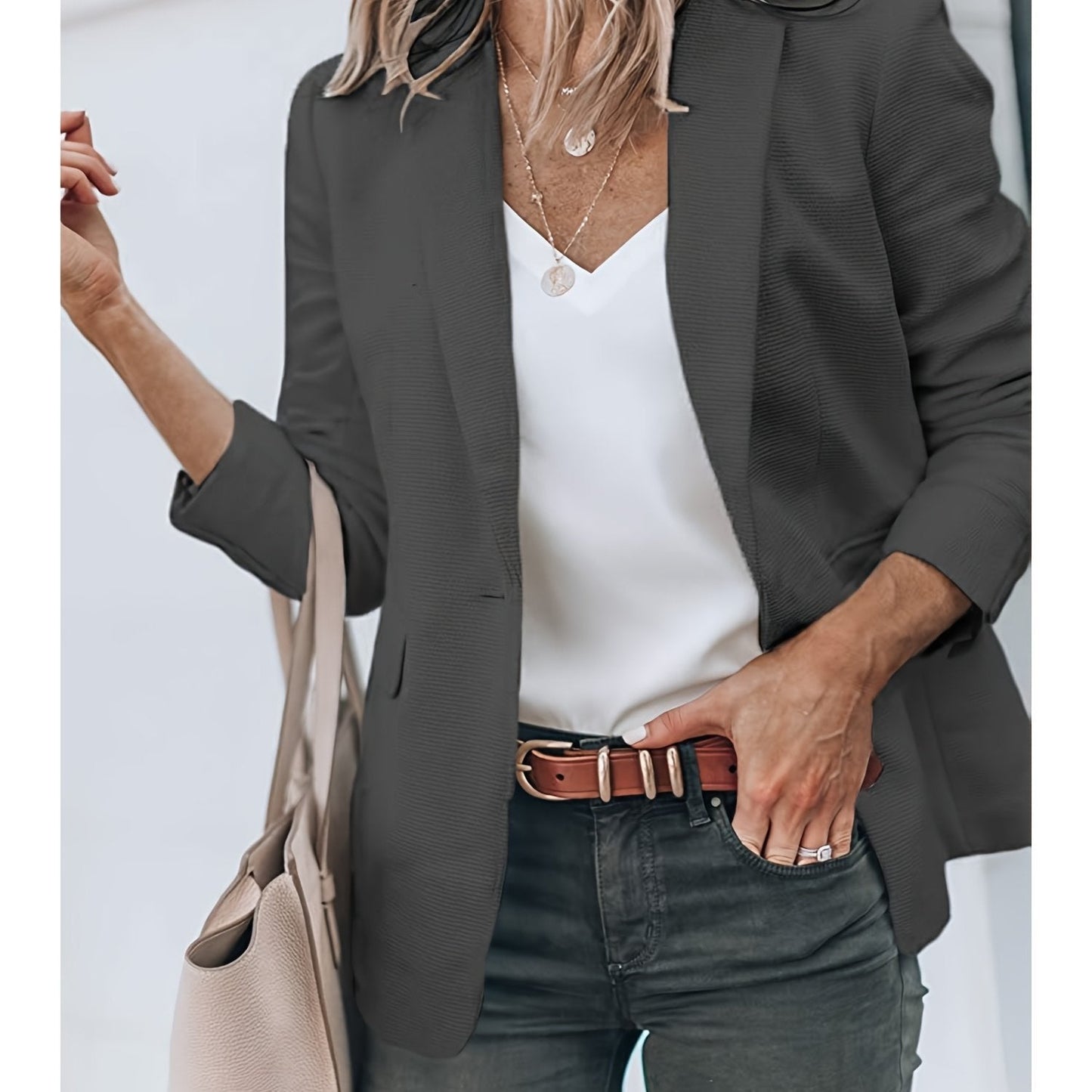 CD | Blazer casual și relaxat