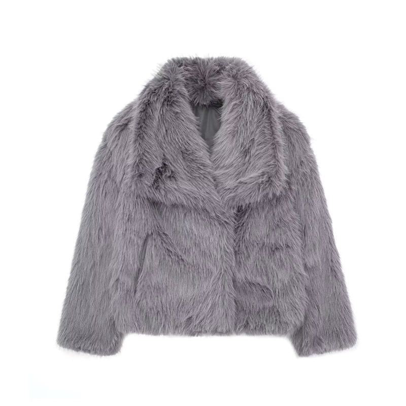 CD | Elegant sacou fleece pentru femei