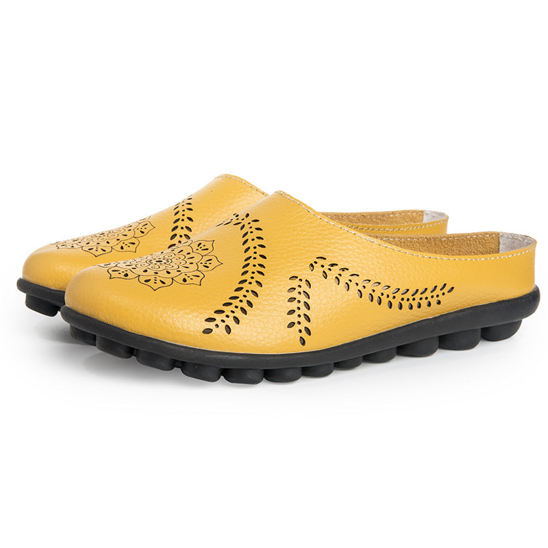CD | Femei din piele naturală Flats Loafers