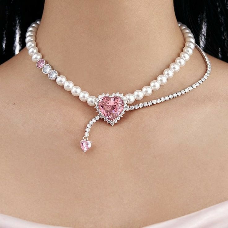 Pearl Heart Devotion Necklace