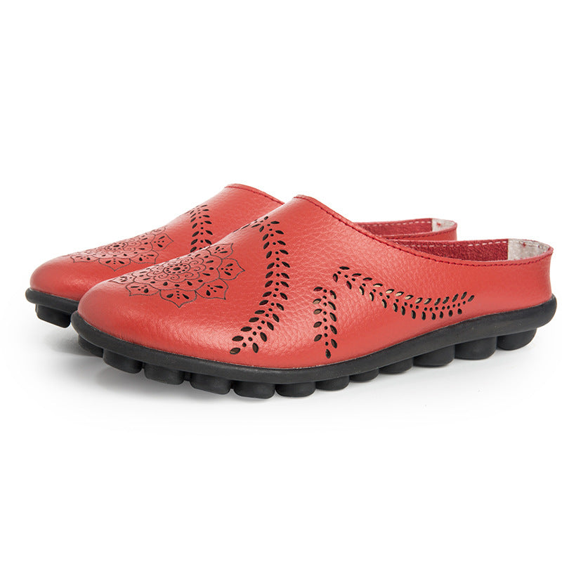 CD | Femei din piele naturală Flats Loafers
