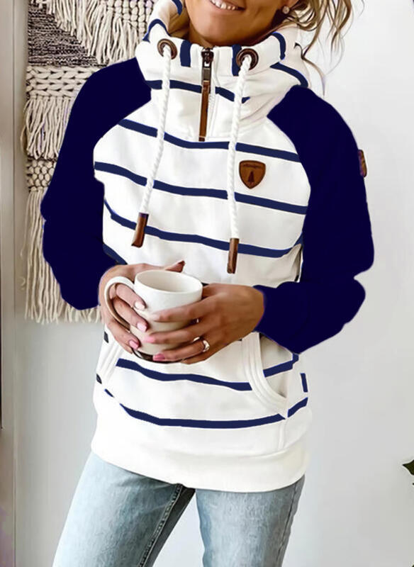 CD | Pulover cu dungi trendy și elegant
