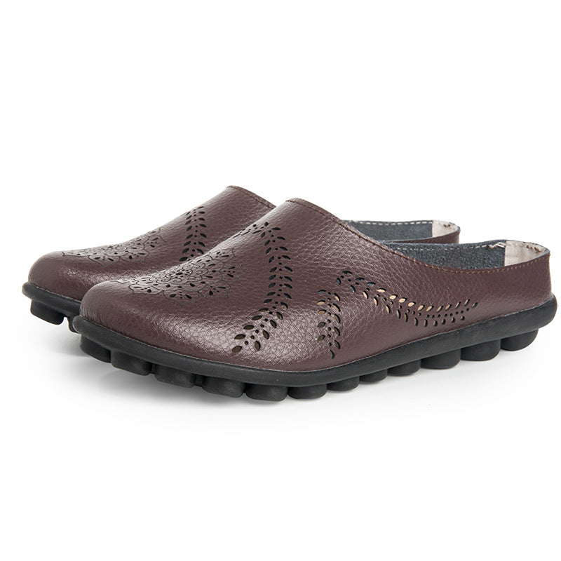 CD | Femei din piele naturală Flats Loafers