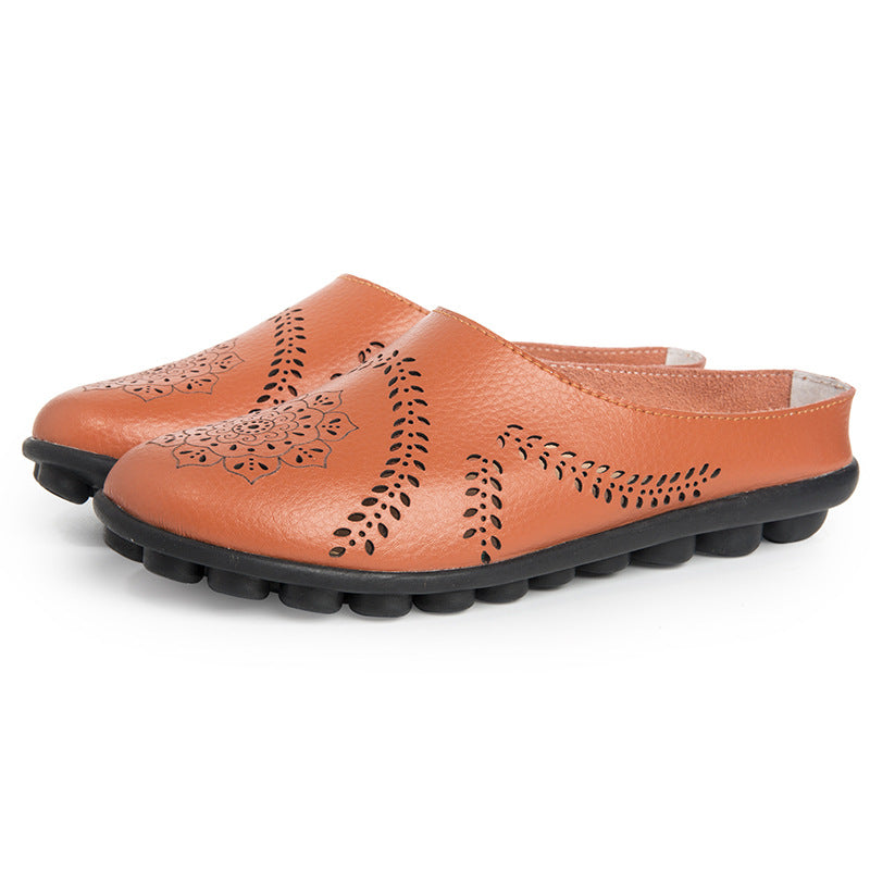 CD | Femei din piele naturală Flats Loafers