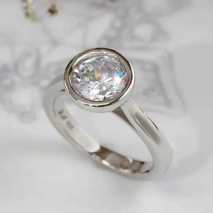 Zirconia Silver Ring