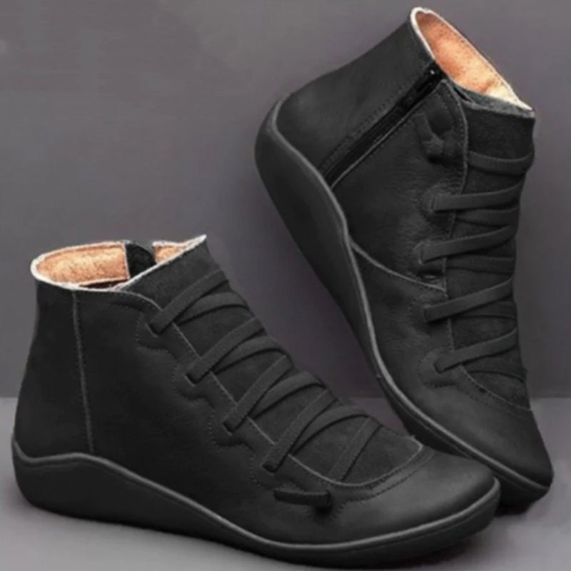 CD | Femei Pantofi moda piele glezna Boot