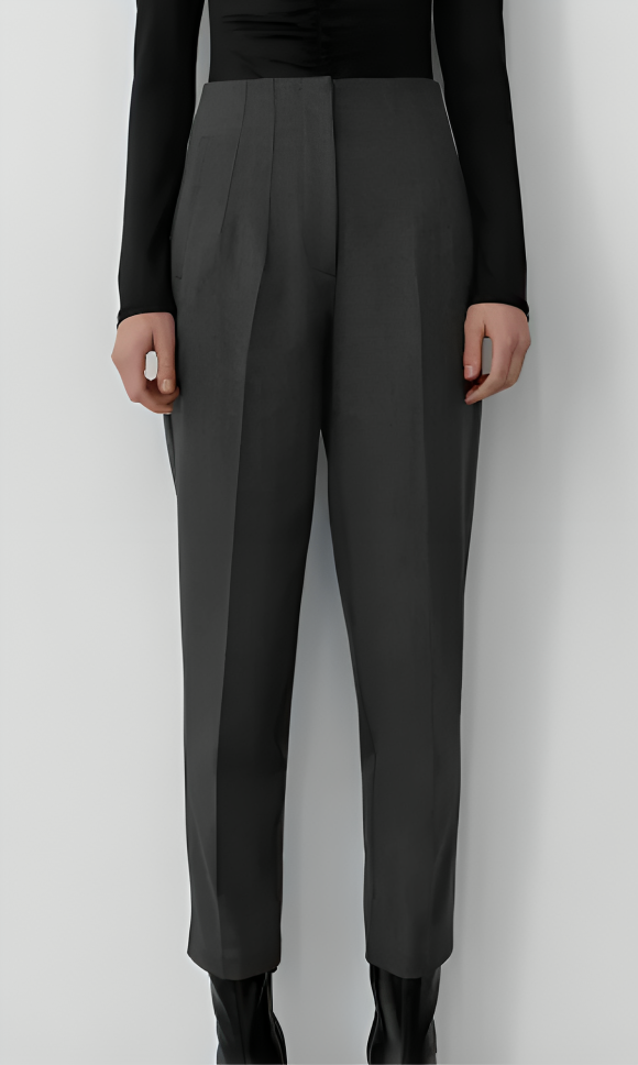 CD | Pantaloni eleganți cu talie înaltă pentru femei