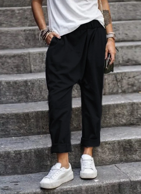 CD | Pantaloni casual din in
