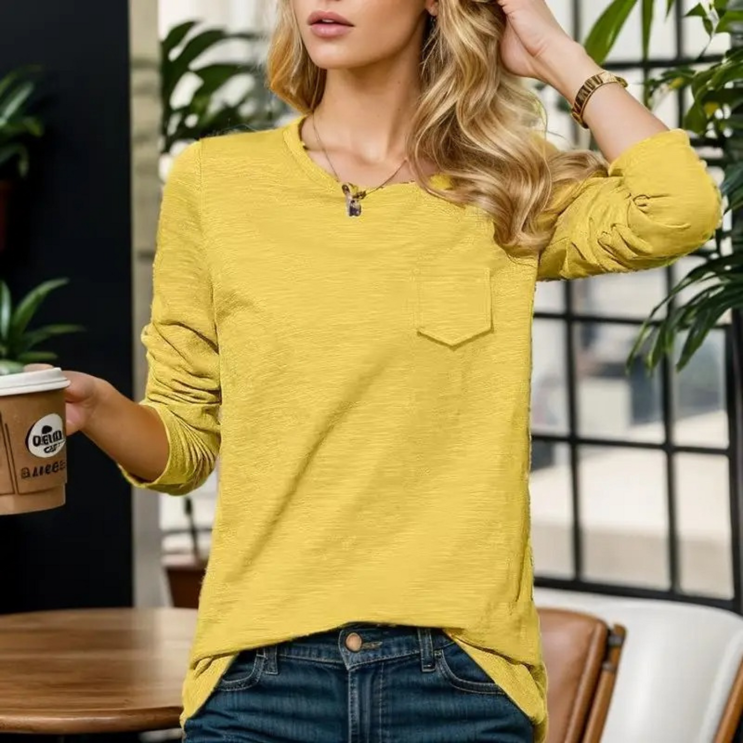 CD | Bluză de iarnă la modă și minimalistă