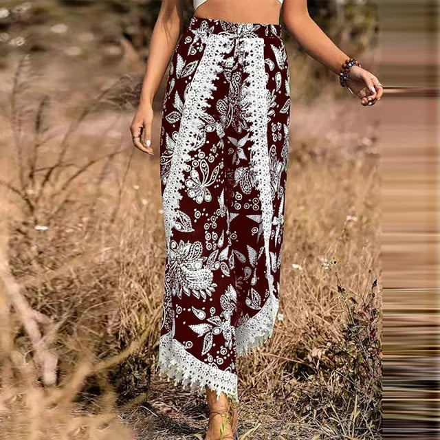 CD | Pantaloni eleganți din dantelă