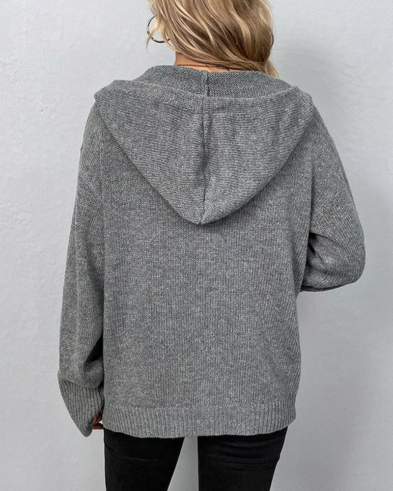 CD | Cardigan de iarnă casual și fără efort