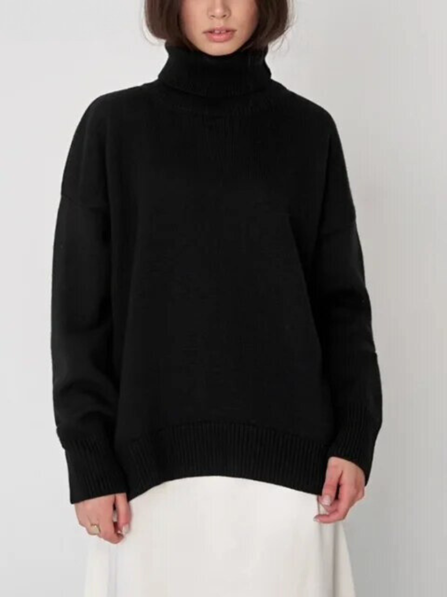 CD | Pulover chic cu tricot liber