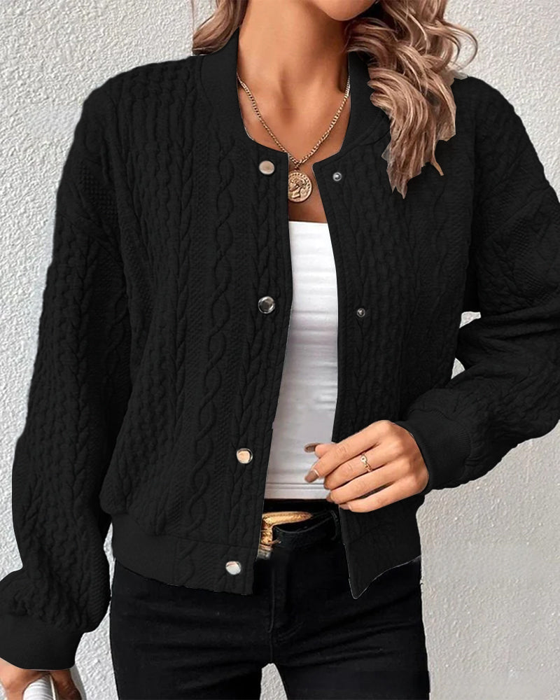 CD | Cardigan de iarnă casual și relaxat