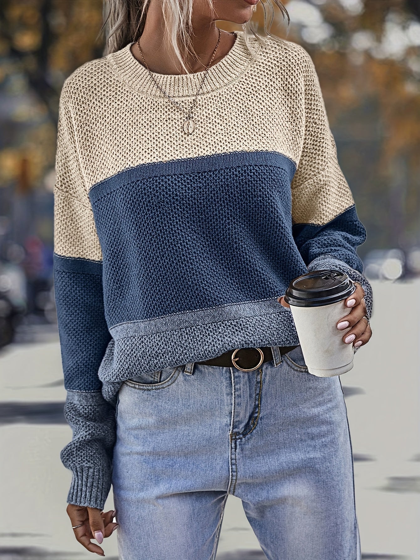 CD | Pulover casual și confortabil