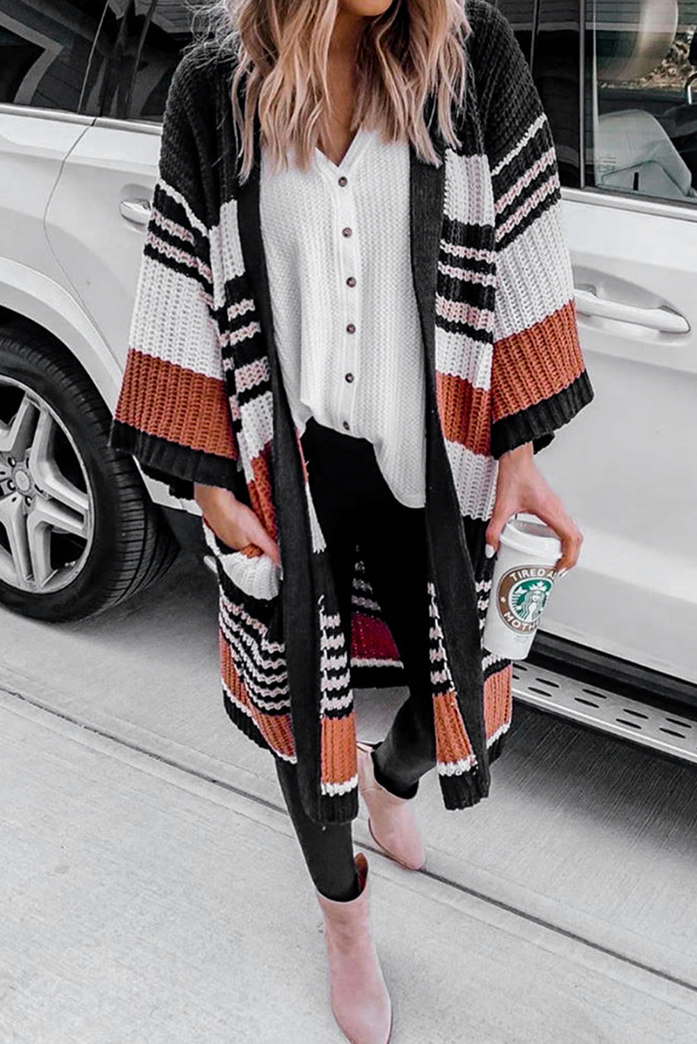 CD | Cardigan de iarnă casual și confortabil