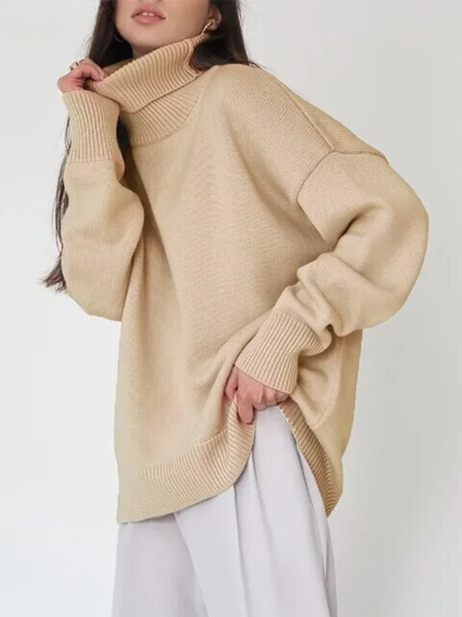 CD | Pulover chic cu tricot liber