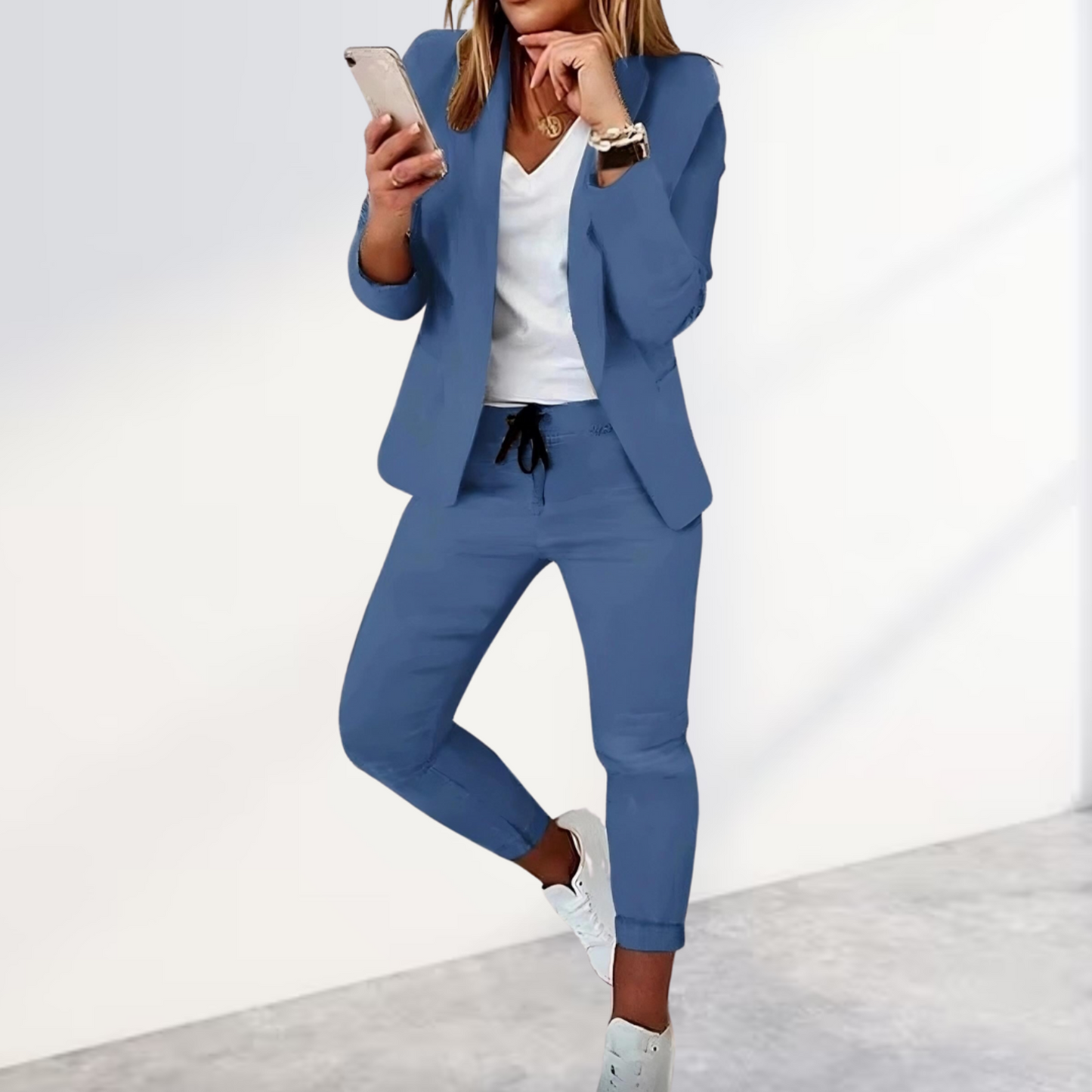 CD | Set elegant blazer și pantaloni