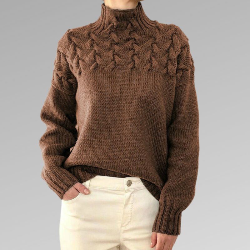 CD | Pulover de iarnă la modă și minimalist