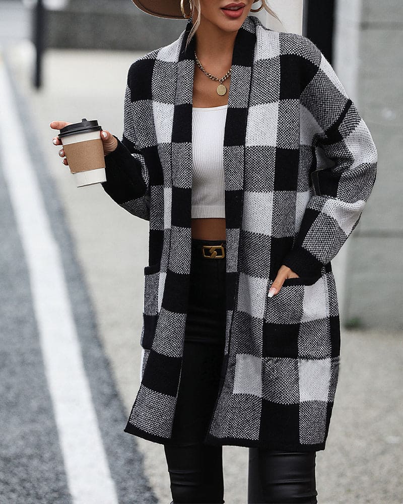 CD | Cardigan de iarnă casual și confortabil