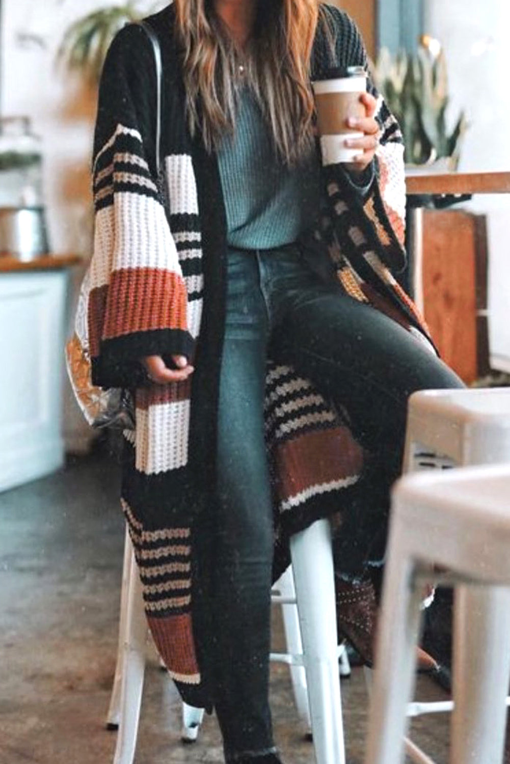 CD | Cardigan de iarnă casual și confortabil