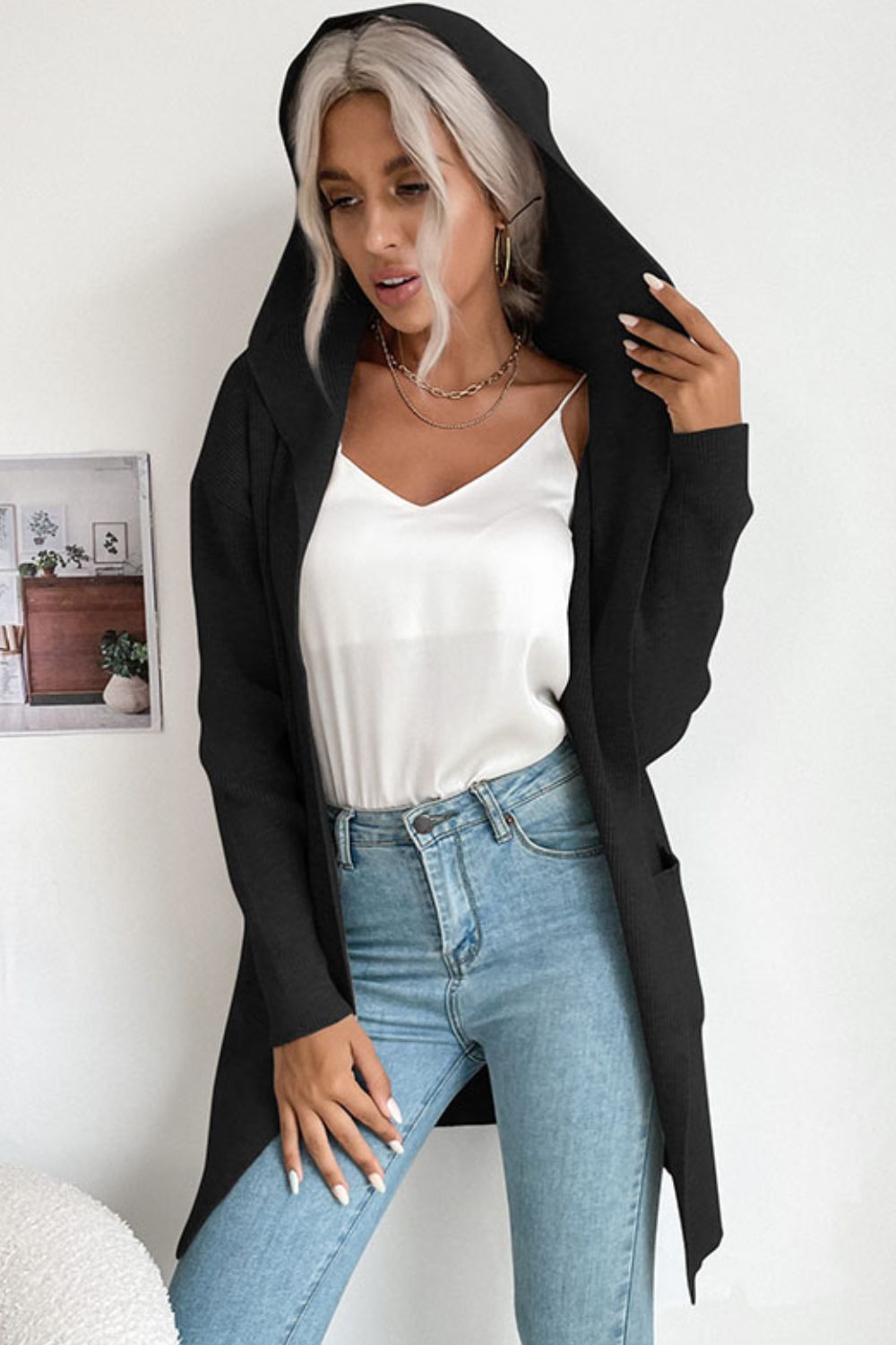 CD | Cardigan clasic și confortabil