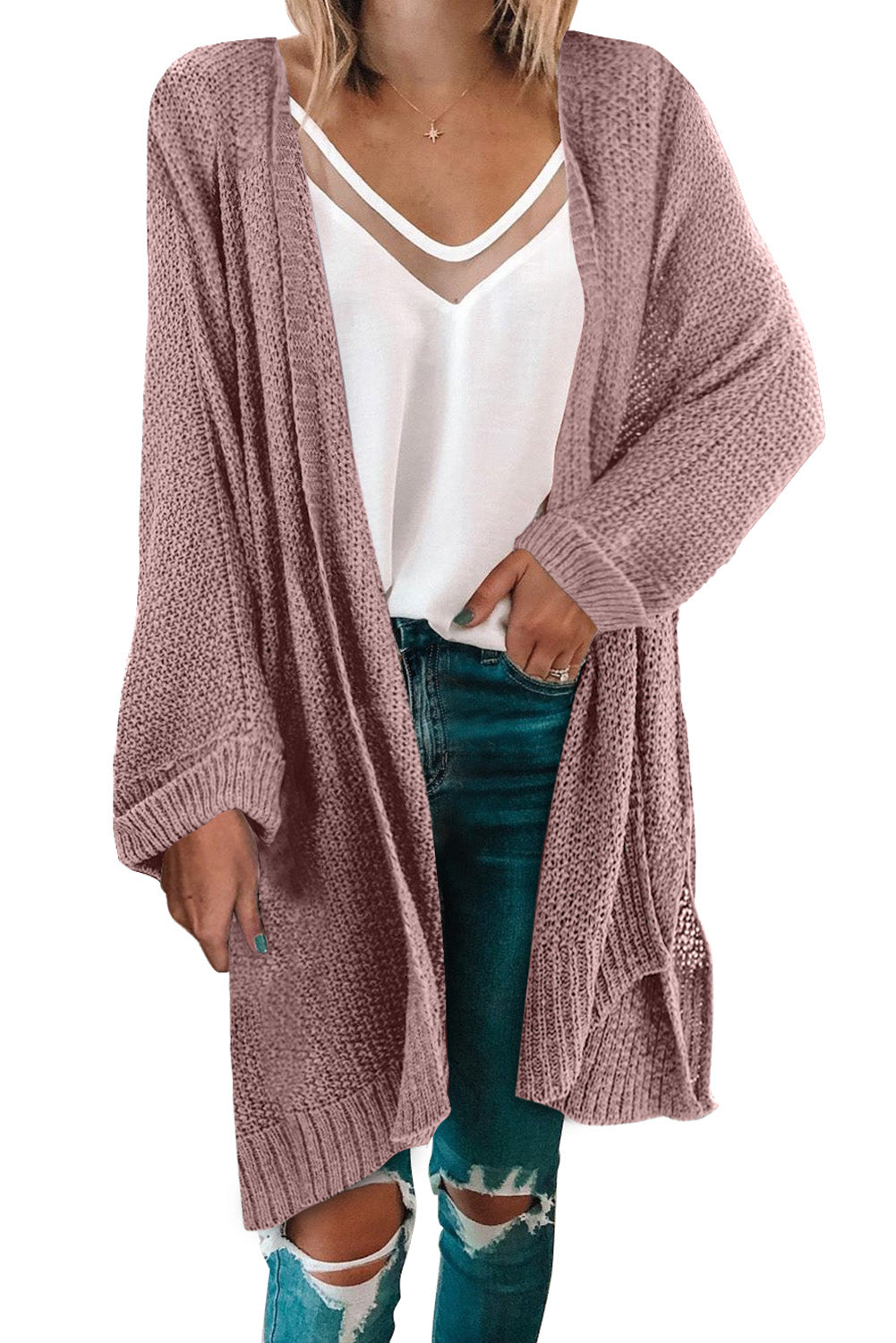 CD | Cardigan de iarnă casual și relaxat