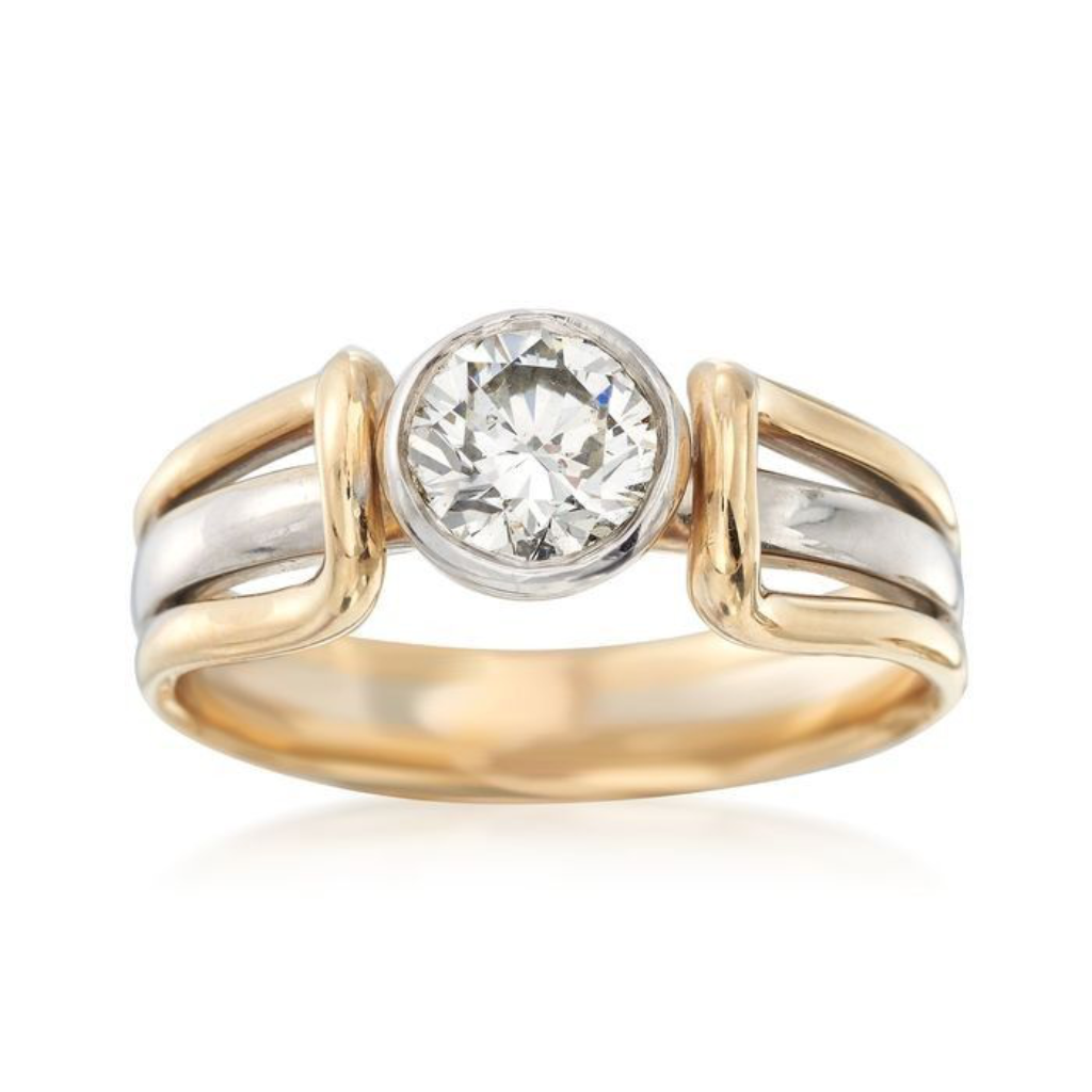 Marquise Crosswrap Pavé Ring