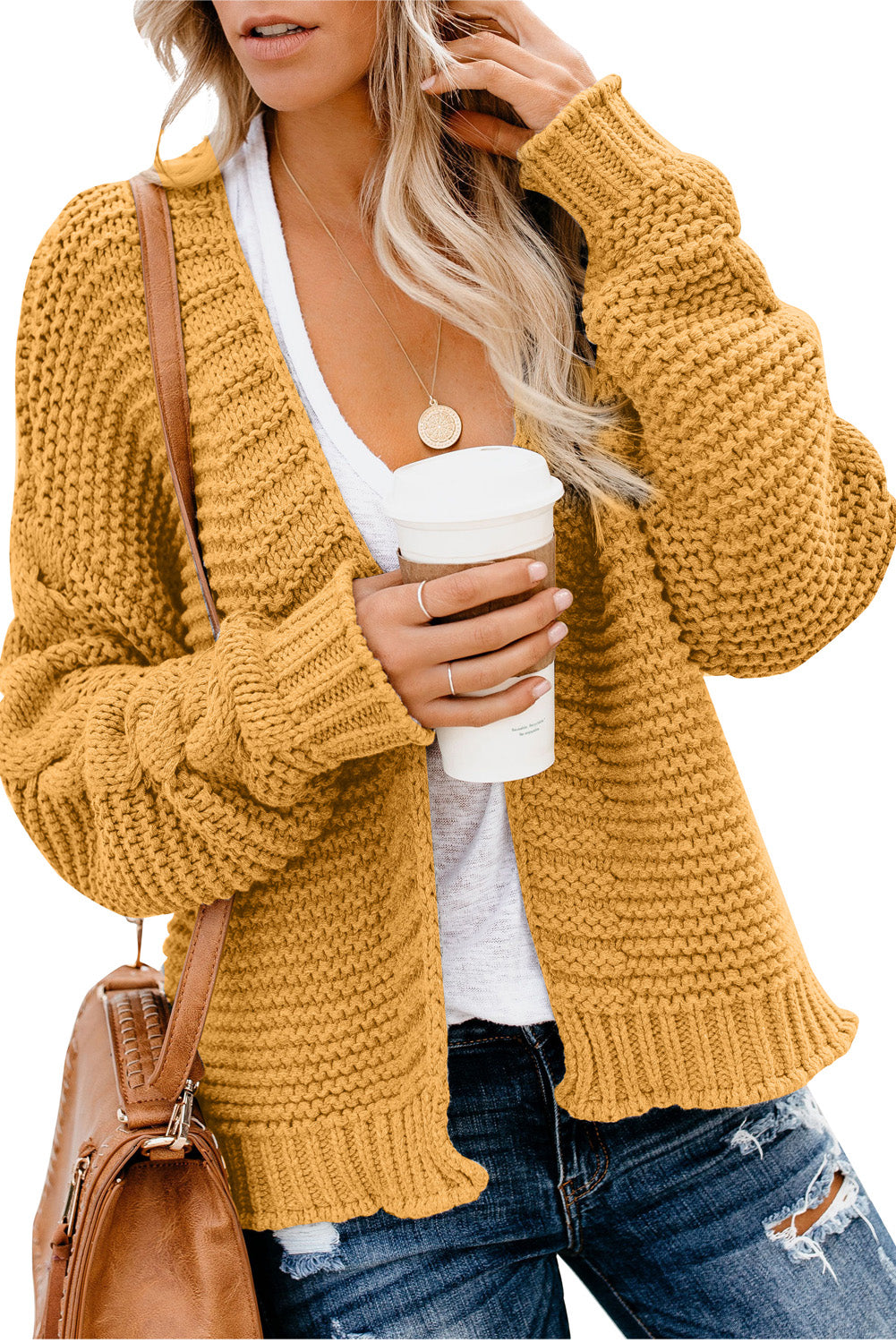 CD | Cardigan de iarnă casual și la modă