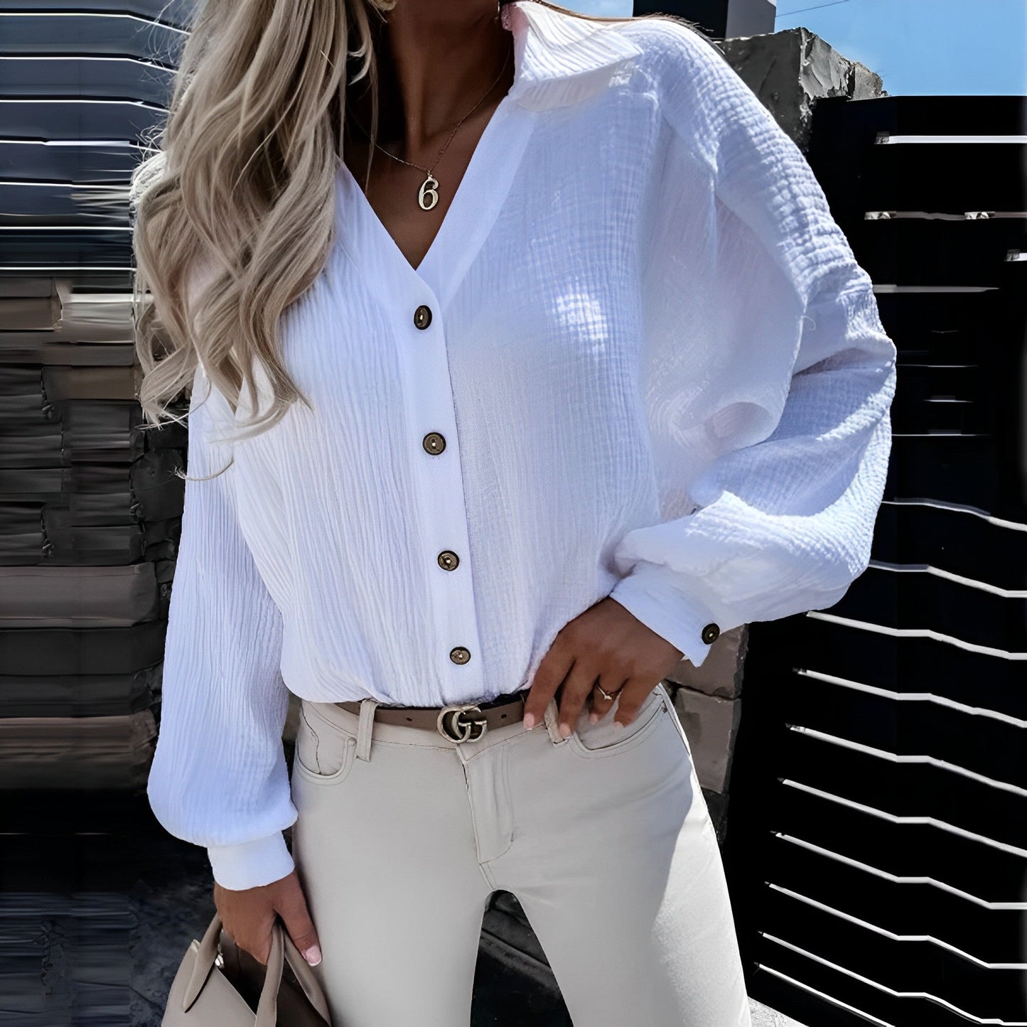 CD | Bluză atemporală și elegantă