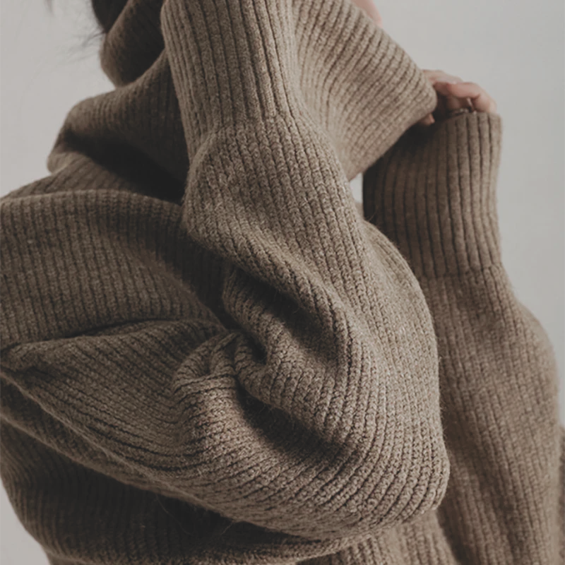 CD | Elegant & elegant jumper cu eșarfă