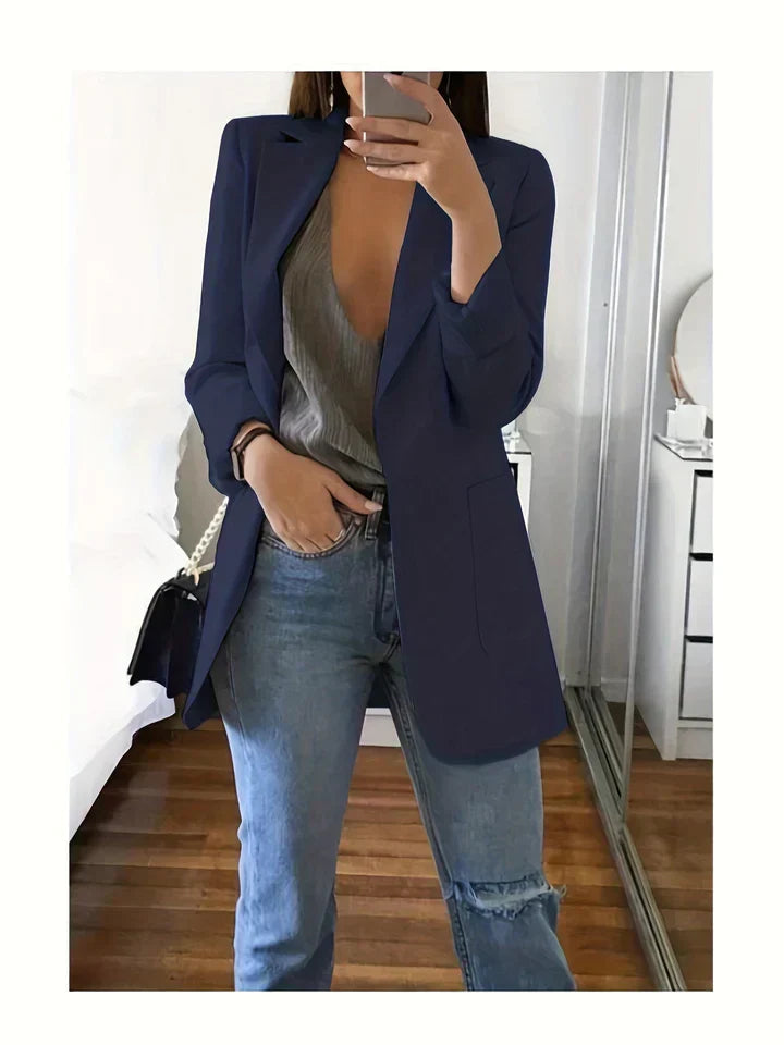 CD | Blazer casual cu liră supradimensionată