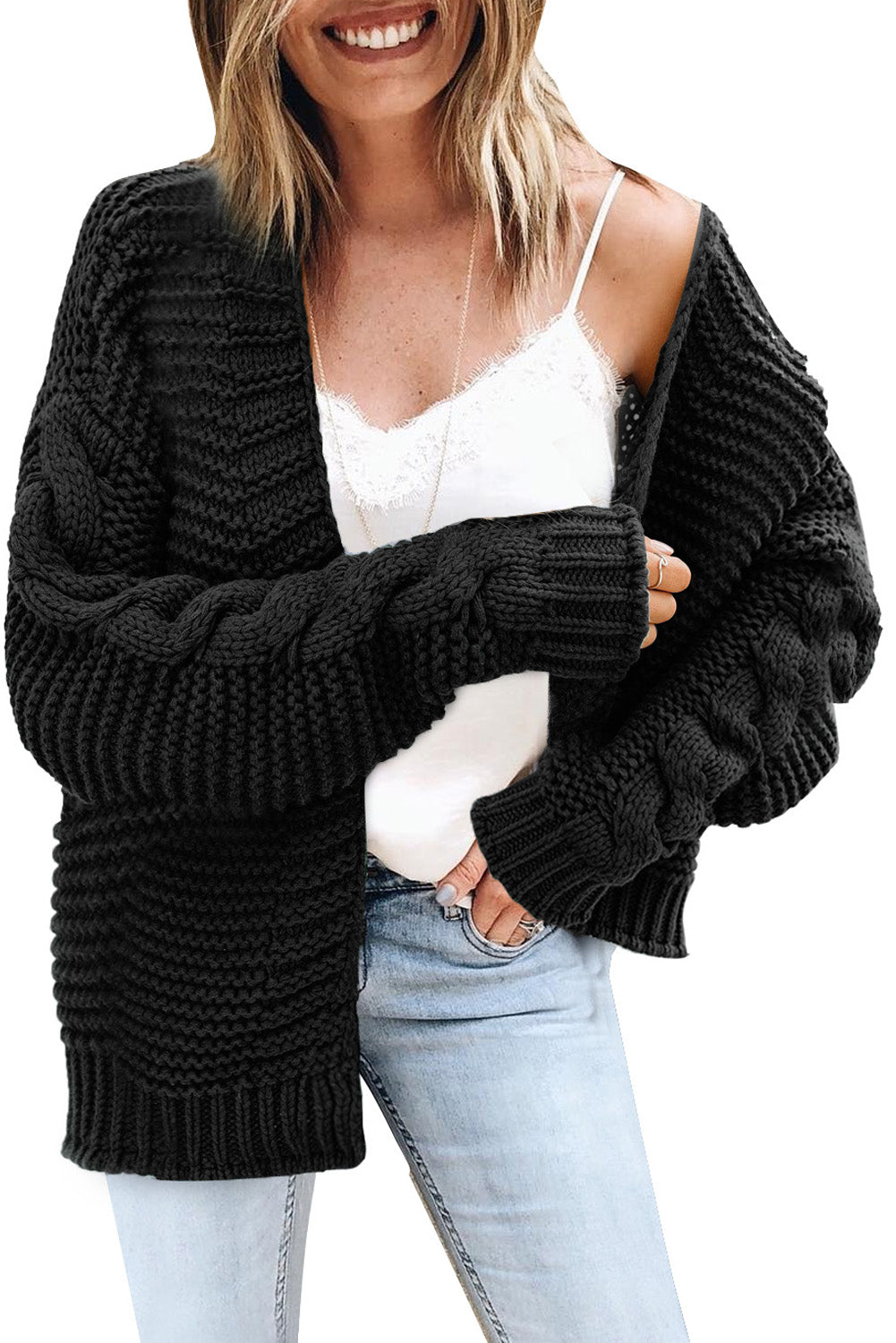 CD | Cardigan de iarnă casual și la modă