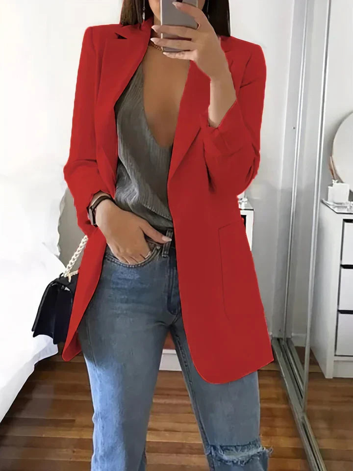 CD | Blazer casual cu liră supradimensionată