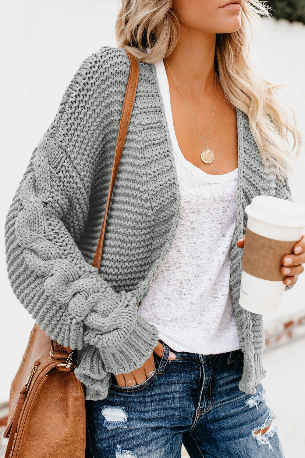 CD | Cardigan de iarnă casual și la modă