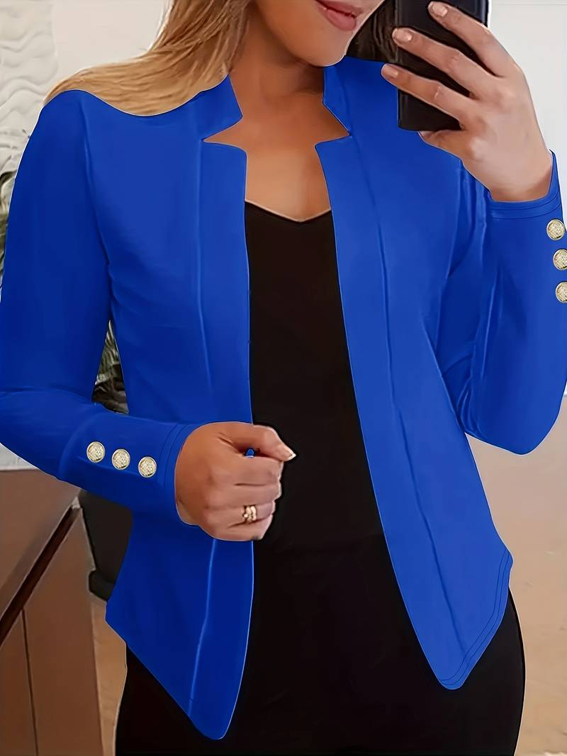 CD | blazer casual cu mâneci lungi și nasturi