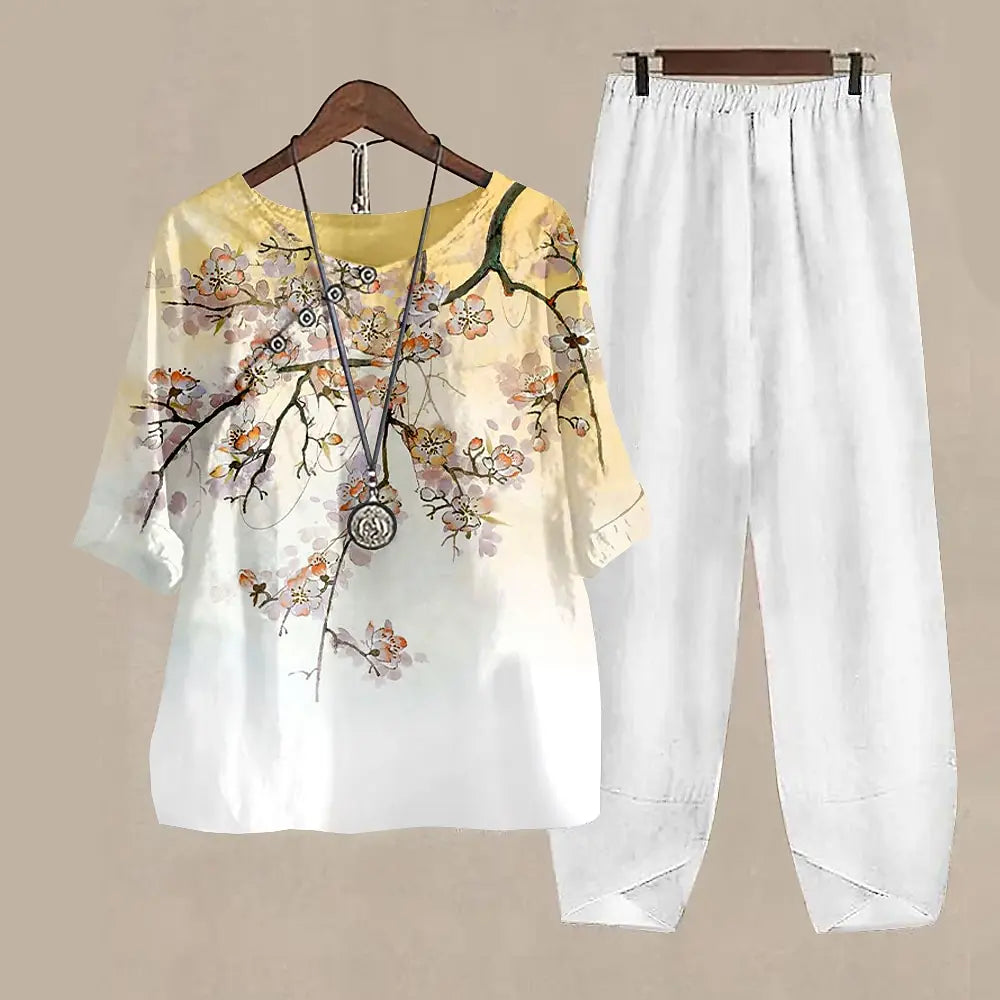 CD | Bluză și pantaloni eleganți și la modă
