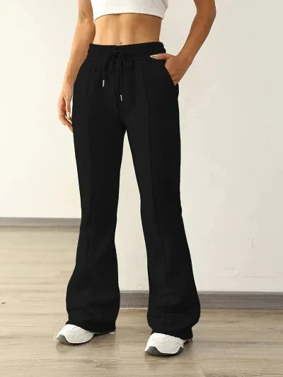 CD | Pantaloni evazați casual pentru femei