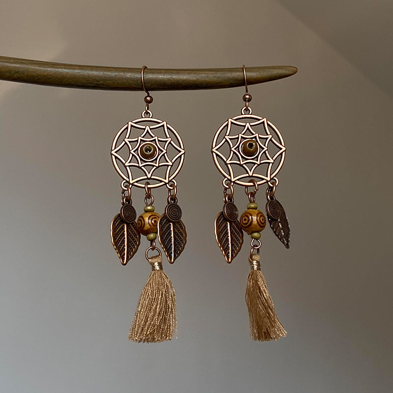 Bohemian Dreamcatcher Earrings
