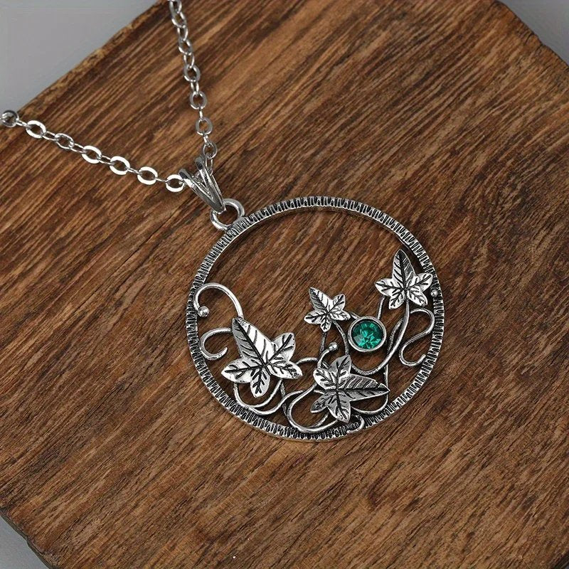 Bohemian Emerald Necklace