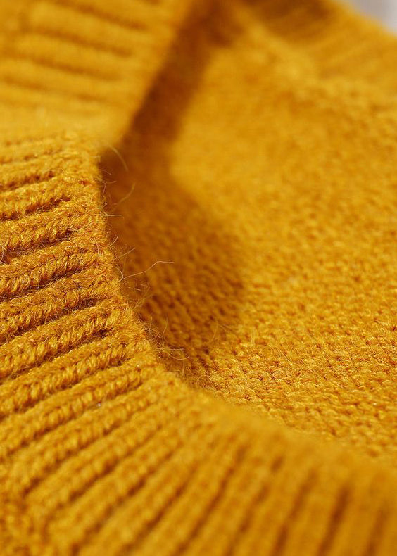 Boutique Yellow Tulle Lace Up Patchwork Knit Baby Dress Two Pieces Set Fall